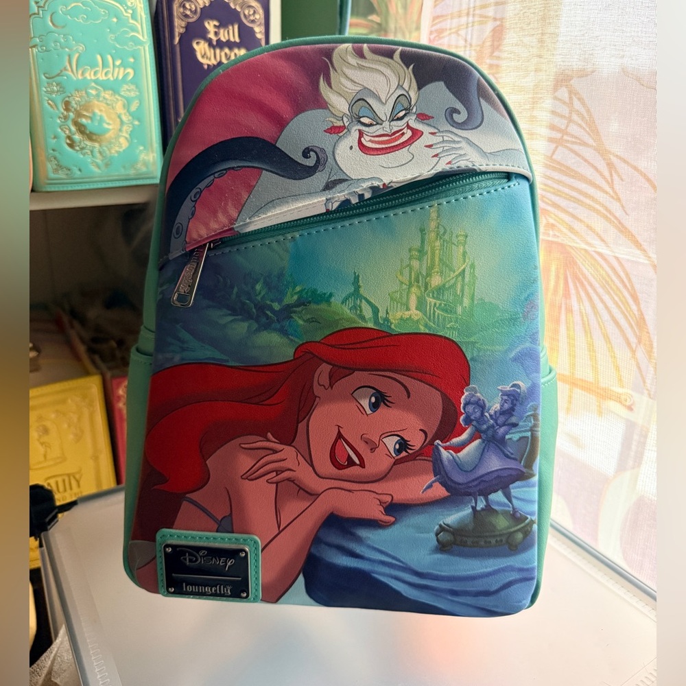 Loungefly Disney Ariel and Ursula Mini backpack